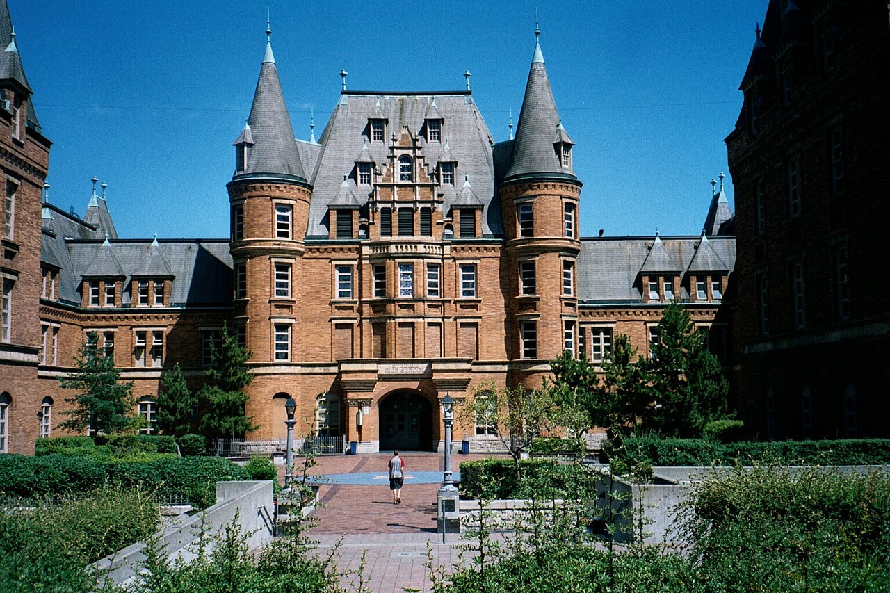 Stadium High School, a Tacoma landmark on Commencement Bay